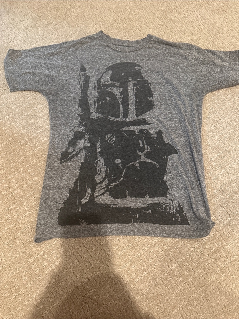 Gray Graphic Star Wars-Inspired Tee